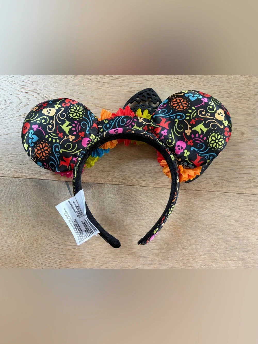 Disney Parks Mickey ear headband EPCOT day of the dead Halloween spooky - Picture 4 of 4